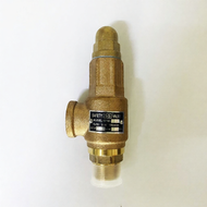 Safety Valve Spring-Loaded Adjustable Steam Copper Exhaust Safety Valve for Industrial Use Brass Mat