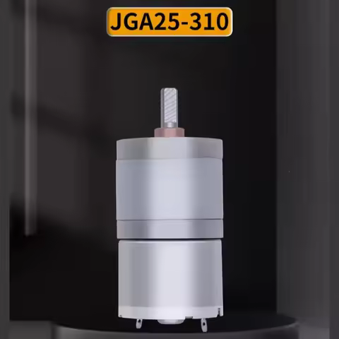 JGA25-310 micro DC geared motor, low-speed small motor 6v12v speed regulating motor
