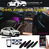 Proton Bezza 2016-2025 Oem Ambient Light Interior Multicolour With App Voice Control Ambient Light D