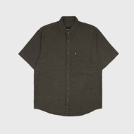 Epidemic Short Shirt | Flannel Verdant Green