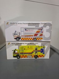 1/64 Tiny  ISUZU N Series & Mercedes-Benz Atego 模型車