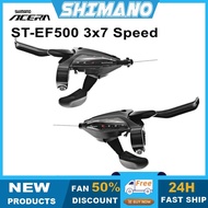 SHlMANO Bike Shifter ST-EF500 3x7/3x8 Speed Brake Lever Combo Set Flexible Gear Visible Gear Display