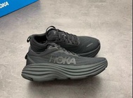 👀原裝正貨HOKA ONE ONE Bondi 8 緩震長距離公路跑步鞋 男款 黑色