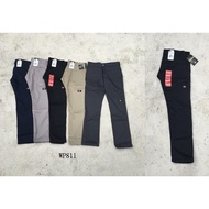 [HOMIEZ] American Dickies WP811 Skinny 811 Narrow Tube Narrow Work Pants [WP811] Dark Green Iron Gra