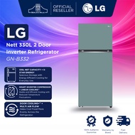[SAVE 4.0] LG Nett 330L 2 Door Inverter Refrigerator GN-B332PMGB / GN-B332PBGB / GN-B332PPGB | inver