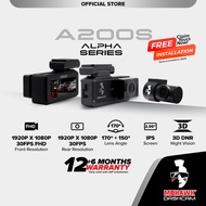 Mohawk Dashcam A200s Front n Rear DVR Car Recorder Dual Channel Dash Cam 1080P Full HD