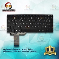 Termurah Keyboard Original Laptop Axioo Mybook 11 Lite 11+ M1179C (Black)