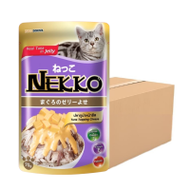 [official Store] Nekko Jelly ปลาทูน่าหน้าชีสในเยลลี่ 70g x 12 ซอง