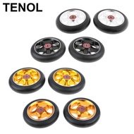 TENOL 2pcs 110mm Skateboard  Scooter Wheels With Standard ABEC- Scooters Accessories
