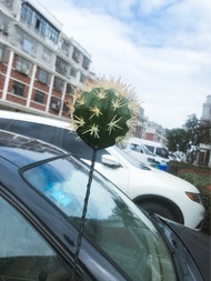 【cw】 1PC Cactus Car Antenna Finding ！