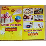 Triangular Plastic Piping Bag Small Triangular Plastic/ Contents 100 Pcs Piping Bag Piping Bag And N