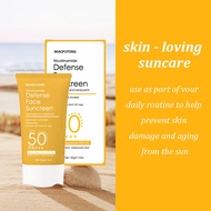 SPF50PA+++Niacinamide Facial Sunscreen Cream Refreshing Non-Greasy Brightening Sunscreen Lotion Read