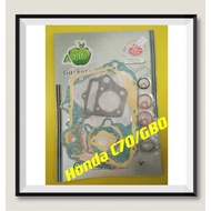 Honda C70 ( LAMPU BULAT)/GBO( LAMPU PETAK)/HONDA FAME(C90) GASKET OVERHAUL SET