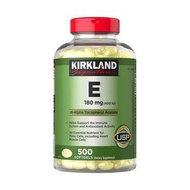 美國Kirkland Vitamins E 維他命E 400 IU , 500粒膠囊