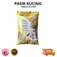 PASIR KUCING GUMPAL FORCAT 25 LITER