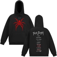 COD Cazzu Nena Trampa Casual Print Hoodie - Long Sleeve Oversized Pullover for Men & Women