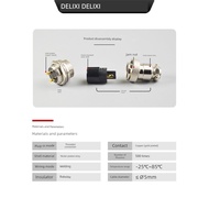 Delixi GX12 Aviation Plug GX16 Socket GX20 Connector 2-3-4 Male Female Cable Aviation Plug Connector