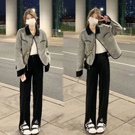 GS.ART GS.ART french style Jacket French Temperament Fashion Short Baseball Uniform Trendy ins