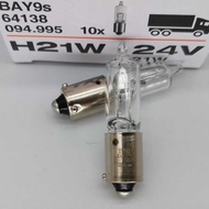 Osram H21W U 24V 21W 64138 BAY9s Reversing Bulb Bevel