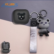 Case for EarFun Air Pro 4i Cute Cartoon Keychain Pendant EarFun TW230 Silicone Soft Case Suitable fo