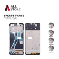 OPPO A3S BLACK ORIGINAL MIDDLE FRAME - OPPO A3S BLACK MIDDLE FRAME - OPPO A3S BLACK ORIGINAL BODY FR