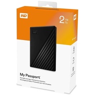PORTABLE HDD WD MYPASSPORT 2 TB USB3.2 ORIGINAL (FREE HARDCASE POUCH)