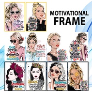 MOTIVATIONAL FRAME /GIRL MOTIVATIONAL QUOTES 1