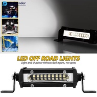 DIGIFOUNDER Car Mini LED Work Bar 9led Slim Work Driving Fog Lamp for Moto SUV Offroad UTV 4x4 Truck