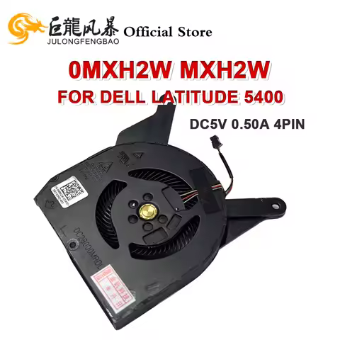 New For Dell Latitude 5400 4Pin DC28000MRFL DFS5K12304363Q DC5V 0.50A 0MXH2W MXH2W EG50050S1-CF00-S9