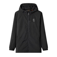 Timberland Mens Stitching Hooded Jacket แจ็คเก็ต (TS24A6QK9)