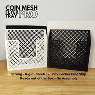 [🇸🇬 Made] HDB Flyer Tray PRO - Coin mesh Leaflet | Brochure | Parcel Box | Holder | Basket
