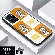 VC37 - HARDCASE 2D CASE GLOSSY DORAEMON MOTIF CASING Y16 Y15S Y15A Y01Y15 Y17 Y12 Y19 Y20 Y12S Y30 Y