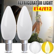 E14/E12มินิมัลติฟังก์ชั่ไฟ LED แบบสว่างตู้เย็นขนาดเล็ก220V 1W บ้านห้องครัวที่เรียบง่ายเปลี่ยนหลอดไฟ LED โคมไฟสไตล์วินเทจตู้เย็น
