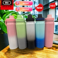 800ml 1000ML Double Wall Stainless Steel Insulated Thermos Vacuum Flask Sport Tumbler With Handle Th