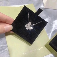 Vank Yabao Necklace 18k Gold Full Diamond Butterfly Women Necklace 448Q