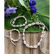 Shell Choker Necklace Shell Bracelet/ Shell Anklet/