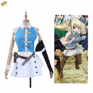 FAIRY TAIL cosplay costume Lucy cosplay costume and wig Anime party costumes cosplay costume adult c
