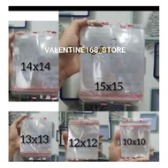 Opp plastic bread glue 9x9 10x10 11x11 12x12 13x13 14x14 15x15 contents 100 pcs plastic packaging op