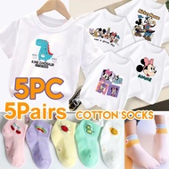 Kids White T-shirts For Boys and Girls Cotton Tshirt Terno Sando For Baby Boy Kid Damit Shirt 1-8Y