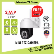 CCTV PTZ Wireless IP Camera Night Vision ICSee WIFI 1080P 2MP Outdoor CCTV Motion Sensor 2 Way Audio