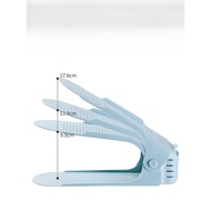 Adjustable Plastic Shoe Organizer 9 to 18 Cm High