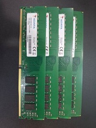 Adata ddr4 2400 16gb 有4條總共64gb