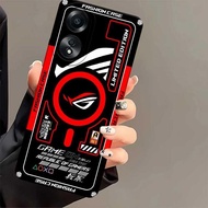 MERAH Softcase Opp* A78 4G / A78 5G - Gaming Motif 01, Silicone Case, Cellphone Casing - Red (RG), O