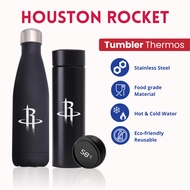 TERMOS HOUSTON ROCKET - TUMBLER THERMOS CUSTOM DESIGN LOGO HOUSTON ROCKET
