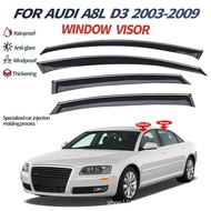 Suitable for Audi A8L Rainproof Rainproof Spoiler Sunshade Version Audi a8L Window visor