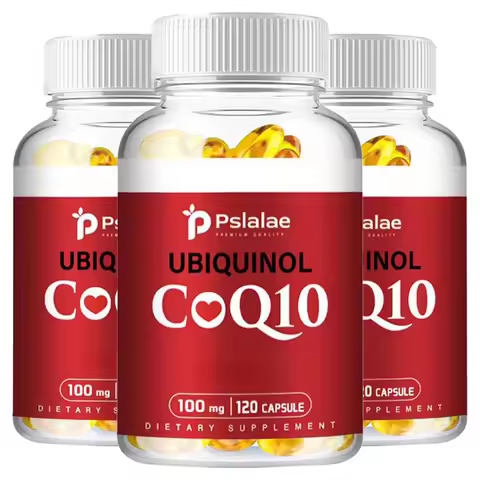 CoQ10 Supplement - Supports Blood Circulation, Fat-soluble, Natural 100mg - 120 Capsules