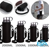 Neoprene Fabric Water Bottle Bag Shockproof Thermal Color with Convenient Strap 1500ML