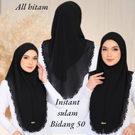 Tudung INSTANT BAWAL LISANI SULAM (borong)