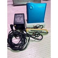 Sharp DS-33A Portable MD Player with Remote & Power Dock #walkman player