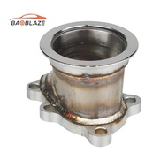[Baoblaze] 2.5in V Band Clamp Flange Replacement V Band Downpipe Connector for T25